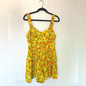 Summer Romper, cute print, like new
